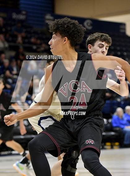 Thumbnail 1 in Valley Christian vs. Stone Ridge Christian (CIF SJS D6 Final) photogallery.