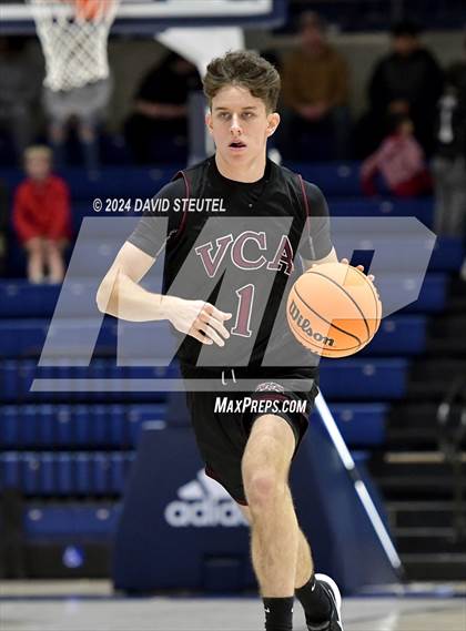 Thumbnail 1 in Valley Christian vs. Stone Ridge Christian (CIF SJS D6 Final) photogallery.