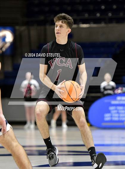 Thumbnail 2 in Valley Christian vs. Stone Ridge Christian (CIF SJS D6 Final) photogallery.