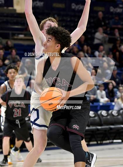 Thumbnail 1 in Valley Christian vs. Stone Ridge Christian (CIF SJS D6 Final) photogallery.