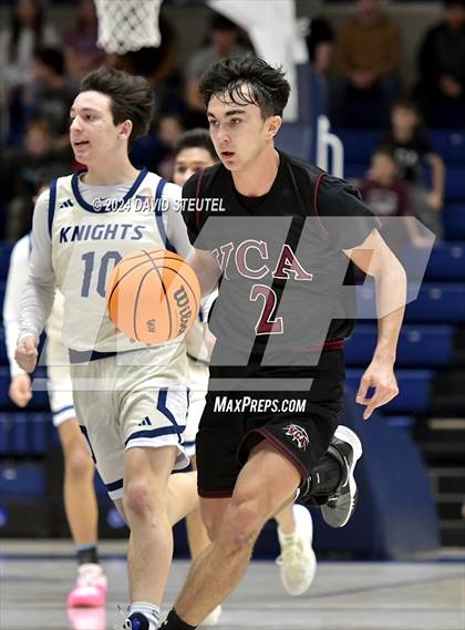 Thumbnail 3 in Valley Christian vs. Stone Ridge Christian (CIF SJS D6 Final) photogallery.