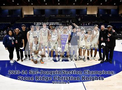 Thumbnail 2 in Valley Christian vs. Stone Ridge Christian (CIF SJS D6 Final) photogallery.