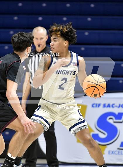 Thumbnail 3 in Valley Christian vs. Stone Ridge Christian (CIF SJS D6 Final) photogallery.