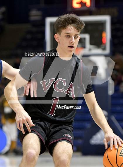 Thumbnail 3 in Valley Christian vs. Stone Ridge Christian (CIF SJS D6 Final) photogallery.