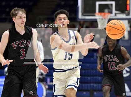 Thumbnail 2 in Valley Christian vs. Stone Ridge Christian (CIF SJS D6 Final) photogallery.
