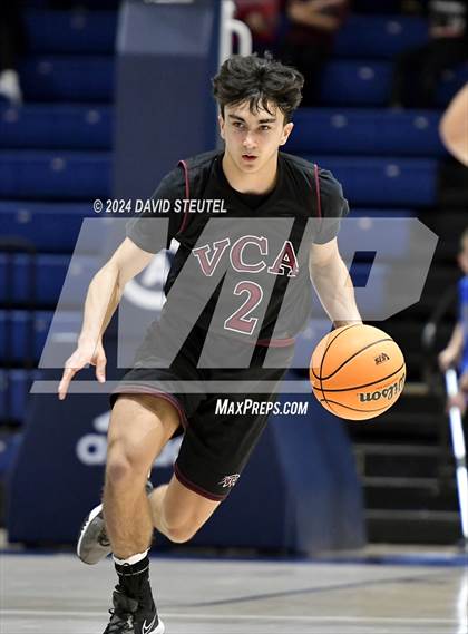 Thumbnail 1 in Valley Christian vs. Stone Ridge Christian (CIF SJS D6 Final) photogallery.