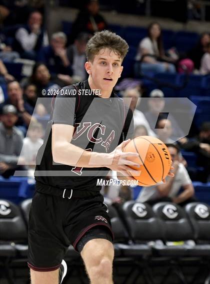 Thumbnail 1 in Valley Christian vs. Stone Ridge Christian (CIF SJS D6 Final) photogallery.