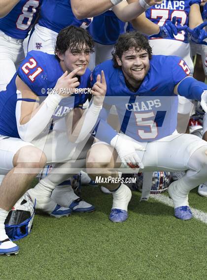 Thumbnail 3 in Westlake vs North Shore (TX UIL 6A D1 Football State Semifinal Playoff) photogallery.