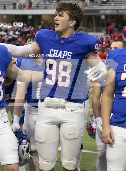 Thumbnail 2 in Westlake vs North Shore (TX UIL 6A D1 Football State Semifinal Playoff) photogallery.