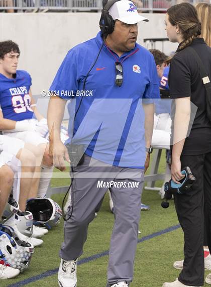 Thumbnail 2 in Westlake vs North Shore (TX UIL 6A D1 Football State Semifinal Playoff) photogallery.