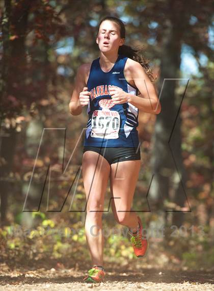Thumbnail 2 in Section 8 Class 2 Cross Country Championships (Girls) photogallery.