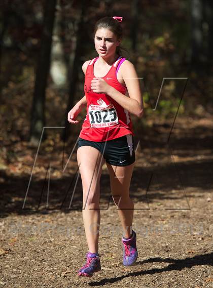 Thumbnail 3 in Section 8 Class 2 Cross Country Championships (Girls) photogallery.