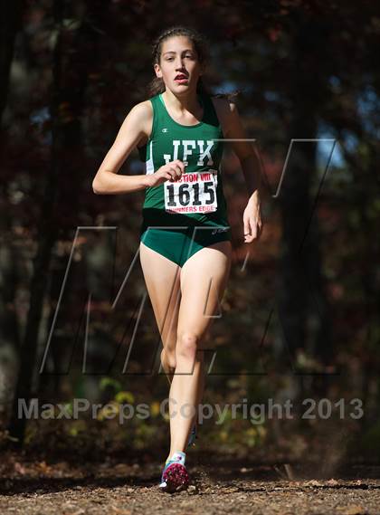 Thumbnail 2 in Section 8 Class 2 Cross Country Championships (Girls) photogallery.