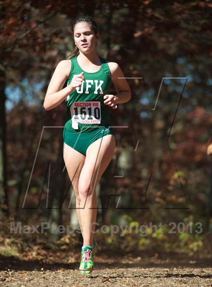 Thumbnail 3 in Section 8 Class 2 Cross Country Championships (Girls) photogallery.