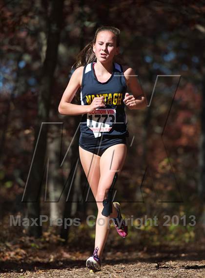 Thumbnail 1 in Section 8 Class 2 Cross Country Championships (Girls) photogallery.