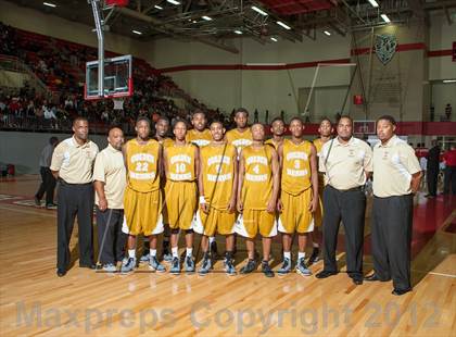 Thumbnail 1 in Lincoln vs South Oak Cliff (DFW Tip Off Classic) photogallery.