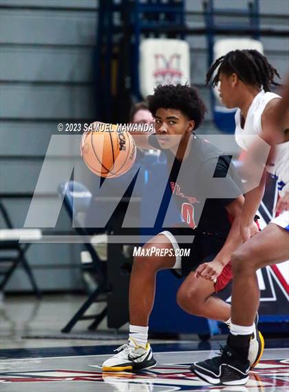 Thumbnail 2 in Price vs Village Christian (21st Annual Rose City Roundball Classic) photogallery.