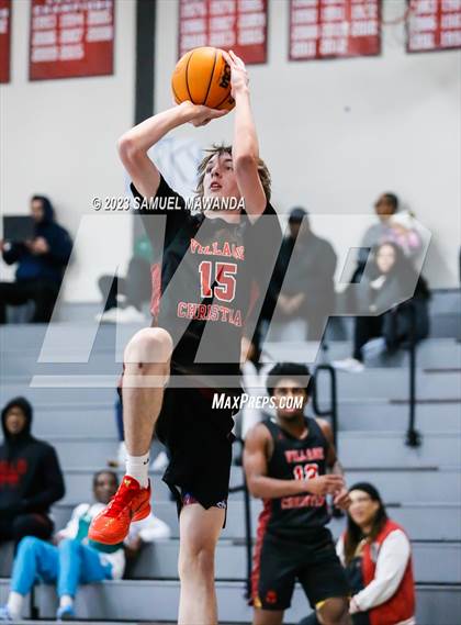 Thumbnail 3 in Price vs Village Christian (21st Annual Rose City Roundball Classic) photogallery.