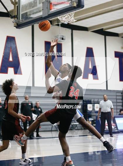 Thumbnail 3 in Price vs Village Christian (21st Annual Rose City Roundball Classic) photogallery.