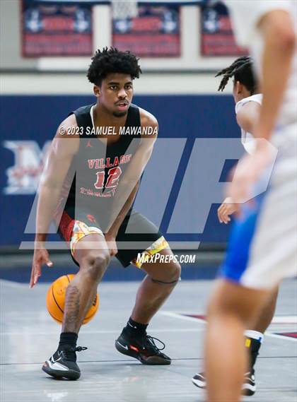 Thumbnail 1 in Price vs Village Christian (21st Annual Rose City Roundball Classic) photogallery.