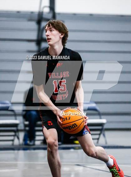 Thumbnail 3 in Price vs Village Christian (21st Annual Rose City Roundball Classic) photogallery.
