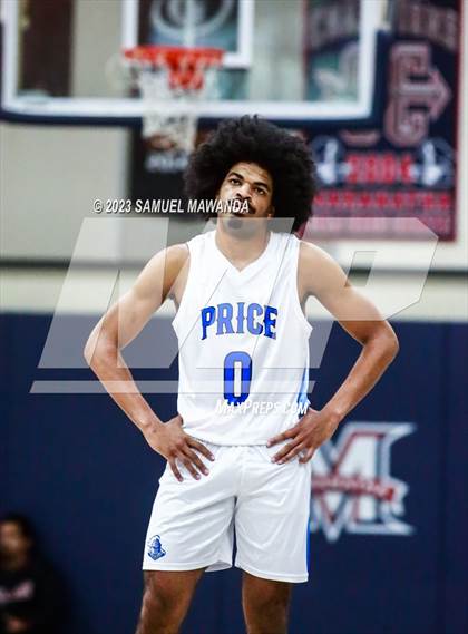 Thumbnail 3 in Price vs Village Christian (21st Annual Rose City Roundball Classic) photogallery.