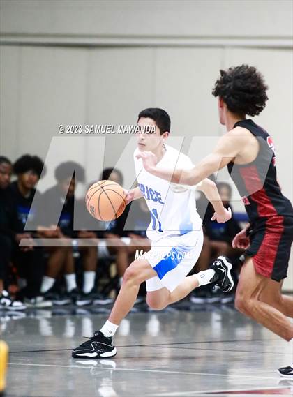 Thumbnail 3 in Price vs Village Christian (21st Annual Rose City Roundball Classic) photogallery.