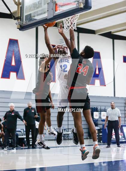 Thumbnail 1 in Price vs Village Christian (21st Annual Rose City Roundball Classic) photogallery.