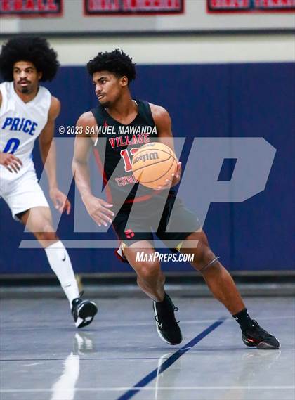 Thumbnail 3 in Price vs Village Christian (21st Annual Rose City Roundball Classic) photogallery.
