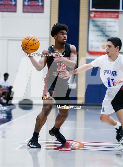 Thumbnail 2 in Price vs Village Christian (21st Annual Rose City Roundball Classic) photogallery.