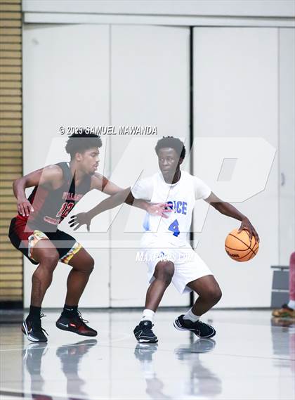 Thumbnail 1 in Price vs Village Christian (21st Annual Rose City Roundball Classic) photogallery.