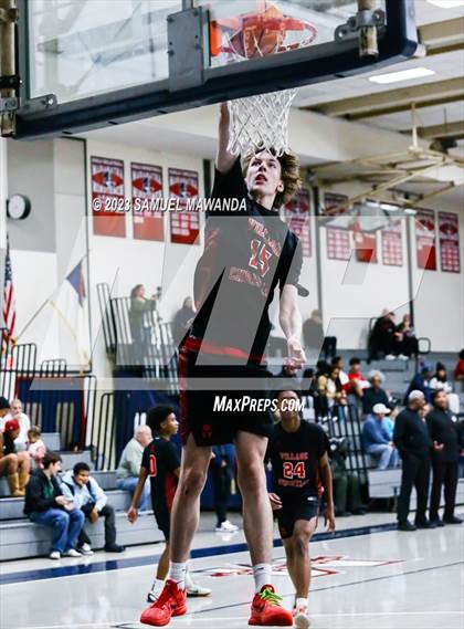 Thumbnail 2 in Price vs Village Christian (21st Annual Rose City Roundball Classic) photogallery.