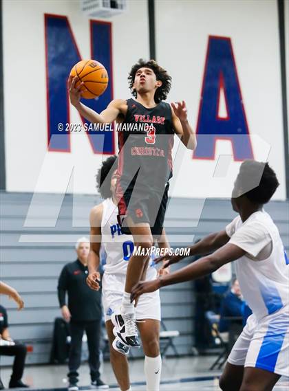 Thumbnail 2 in Price vs Village Christian (21st Annual Rose City Roundball Classic) photogallery.