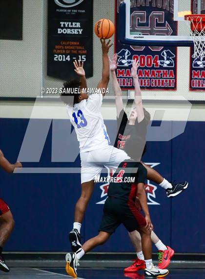 Thumbnail 2 in Price vs Village Christian (21st Annual Rose City Roundball Classic) photogallery.