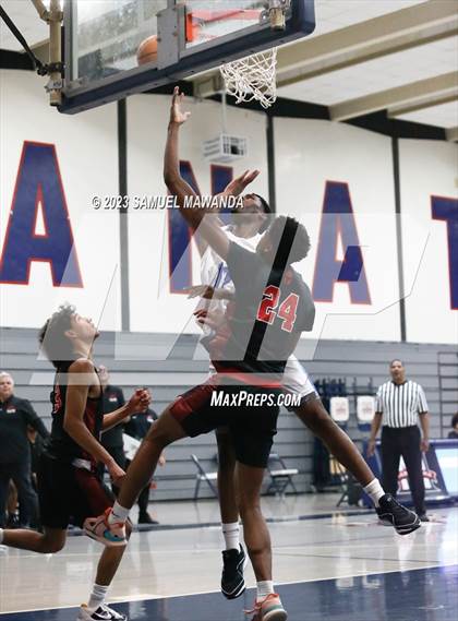 Thumbnail 2 in Price vs Village Christian (21st Annual Rose City Roundball Classic) photogallery.