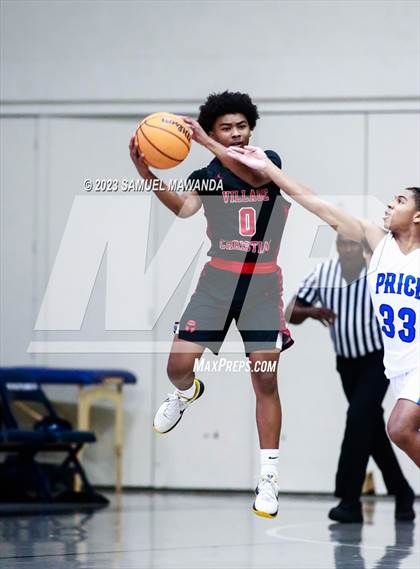 Thumbnail 3 in Price vs Village Christian (21st Annual Rose City Roundball Classic) photogallery.