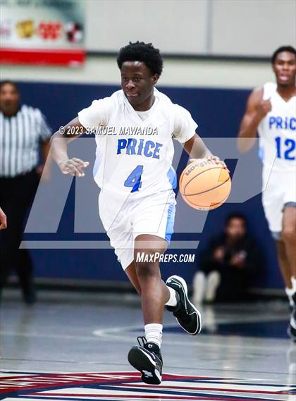 Thumbnail 2 in Price vs Village Christian (21st Annual Rose City Roundball Classic) photogallery.