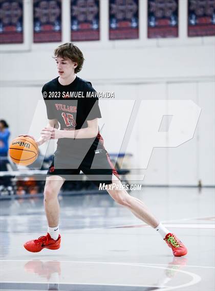 Thumbnail 2 in Price vs Village Christian (21st Annual Rose City Roundball Classic) photogallery.