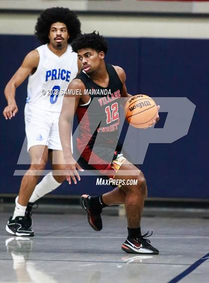 Thumbnail 2 in Price vs Village Christian (21st Annual Rose City Roundball Classic) photogallery.