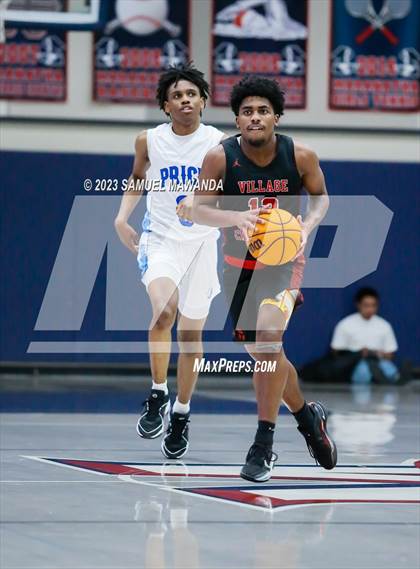 Thumbnail 1 in Price vs Village Christian (21st Annual Rose City Roundball Classic) photogallery.