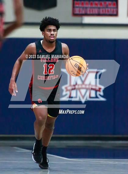 Thumbnail 1 in Price vs Village Christian (21st Annual Rose City Roundball Classic) photogallery.