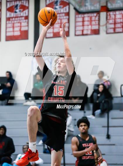 Thumbnail 1 in Price vs Village Christian (21st Annual Rose City Roundball Classic) photogallery.