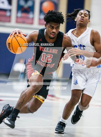 Thumbnail 1 in Price vs Village Christian (21st Annual Rose City Roundball Classic) photogallery.