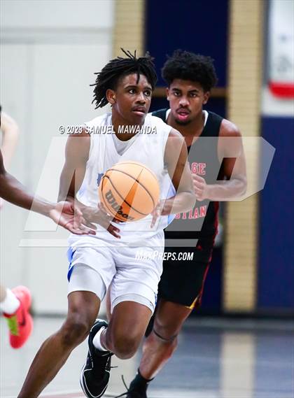 Thumbnail 3 in Price vs Village Christian (21st Annual Rose City Roundball Classic) photogallery.