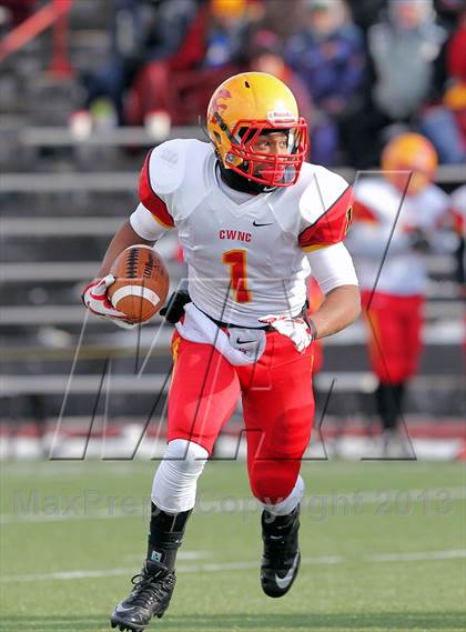 Thumbnail 3 in North Catholic vs. Clarion Area (PIAA Class A Semifinal) photogallery.