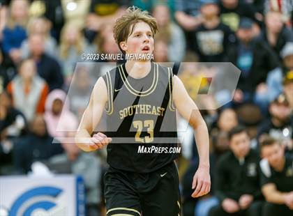 Thumbnail 3 in Lincoln Southeast vs. Lincoln High (HAC Tournament Final) photogallery.