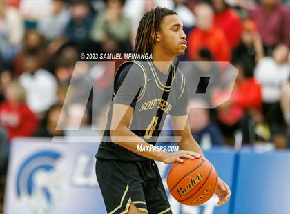 Thumbnail 3 in Lincoln Southeast vs. Lincoln High (HAC Tournament Final) photogallery.