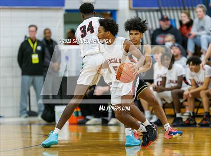 Thumbnail 3 in Lincoln Southeast vs. Lincoln High (HAC Tournament Final) photogallery.