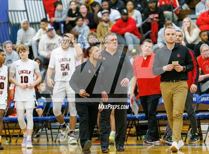 Thumbnail 1 in Lincoln Southeast vs. Lincoln High (HAC Tournament Final) photogallery.
