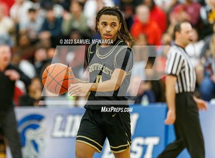 Thumbnail 2 in Lincoln Southeast vs. Lincoln High (HAC Tournament Final) photogallery.